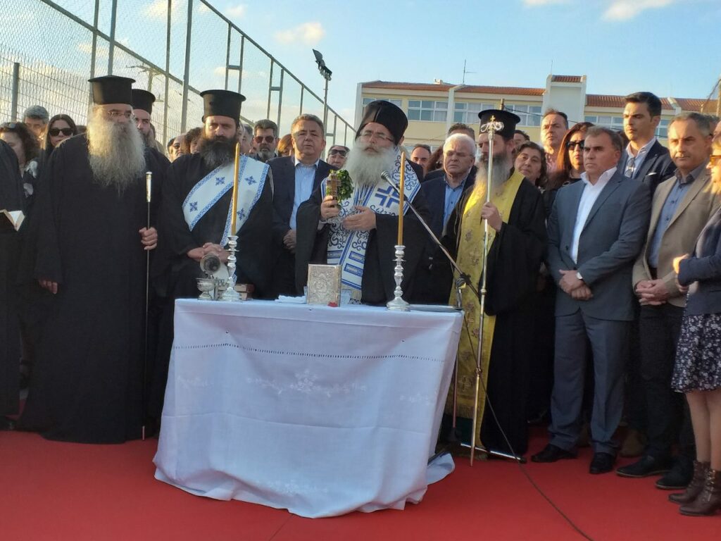 Στον Αγιασμό των Εγκαινίων της 3ης Αγροτικής Έκθεσης Ιεράπετρας ο Μητρ. κ. Κύριλλος