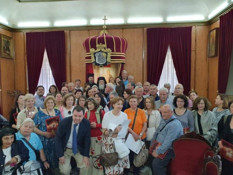 Ανώτατοι Αξιωματικοί επισκέφθηκαν τον Πατρ. Ιεροσολύμων