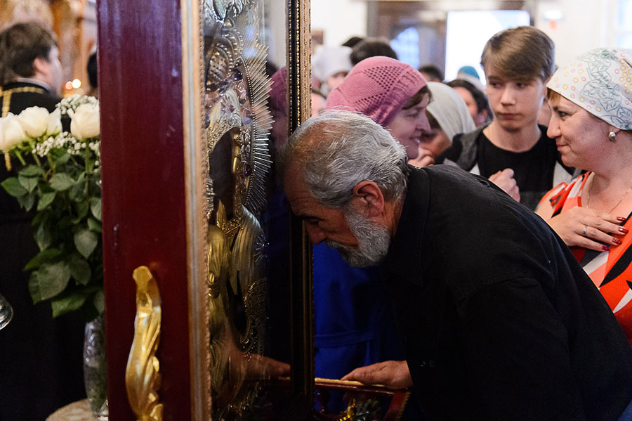 Θαυματουργή Εικόνα της Θεοτόκου έφτασε στο Καζακστάν