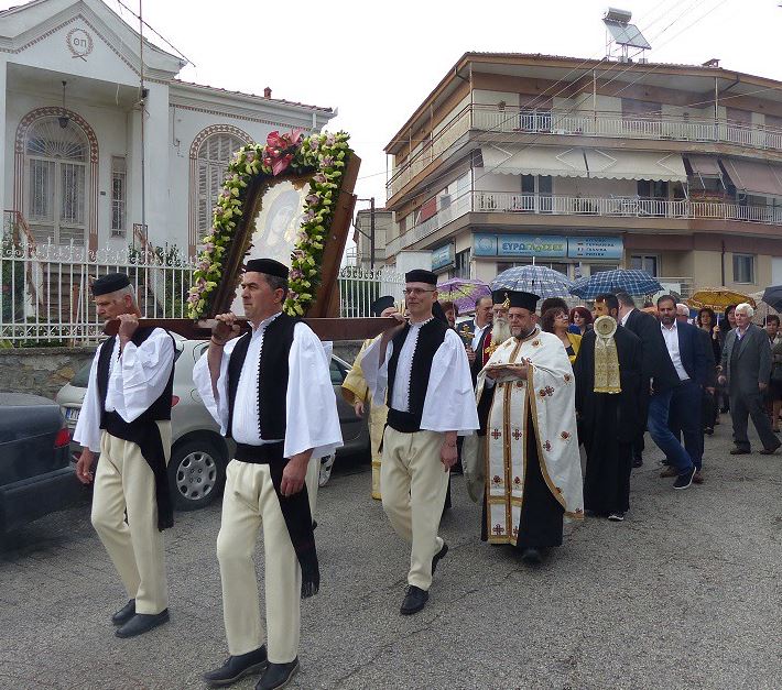 Πλήθος κόσμου τίμησε την Παναγία της Γράμμουστας