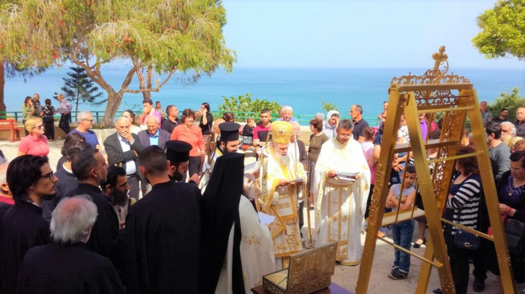 Μνήμη Αγίων Ραφαήλ, Νικολάου και Ειρήνης στον Παχύαμμο