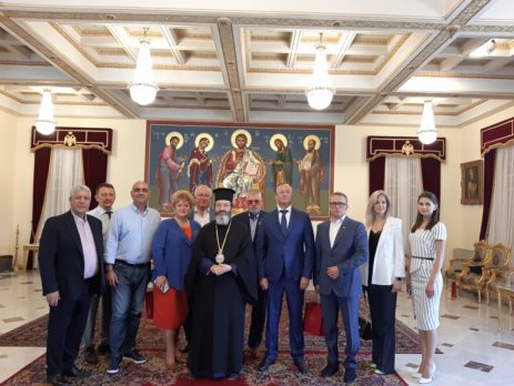 Ρώσοι επισκέφθηκαν την Αρχιεπισκοπή Κύπρου