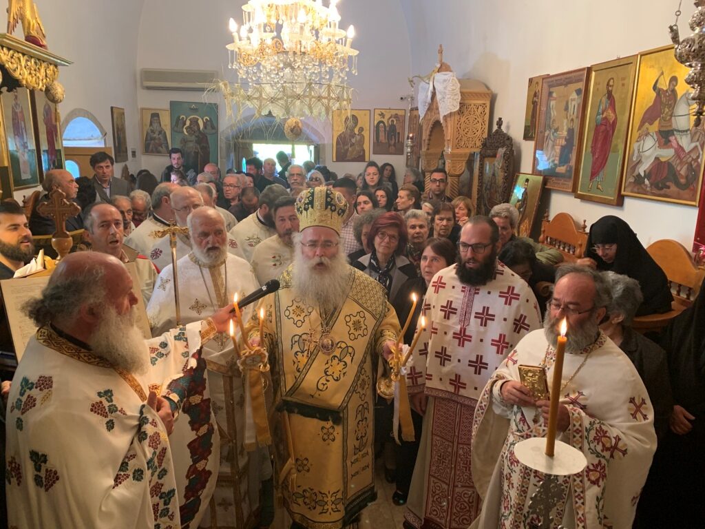 Τιμήθηκε η μνήμη του Οσίου Χατζή – Ανανία στην Ι.Μ. Παναγίας Εξακουστής