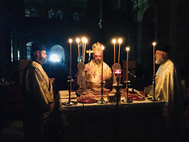 Holy Week services at ancient Metropolis of Smyrna