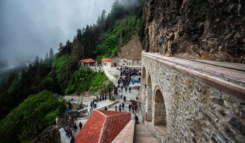 Μεγάλο ενδιαφέρον από τους επισκέπτες για την Παναγία Σουμελά