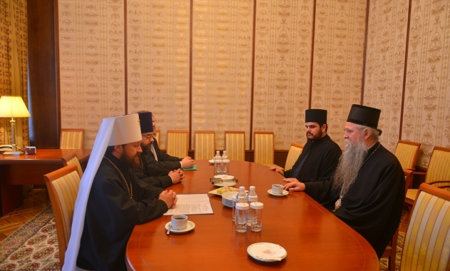 Митрополит Иларион примио епископа Јоаникија