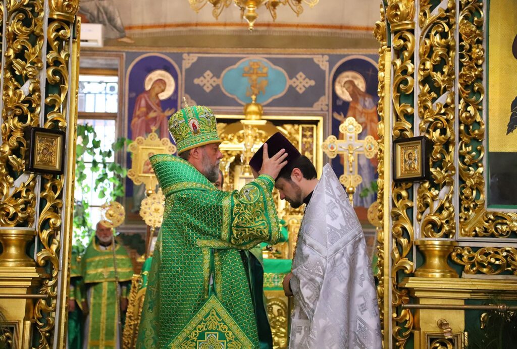 The Feast of the Pentecost celebrated in the Central Cathedral in Chisinau