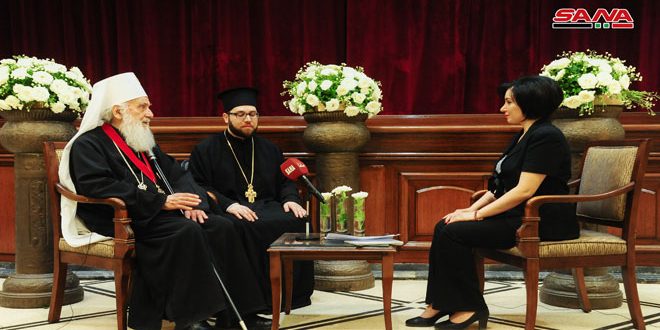 Patriarch Irinej of Serbia voices confidence over Syria’s victory