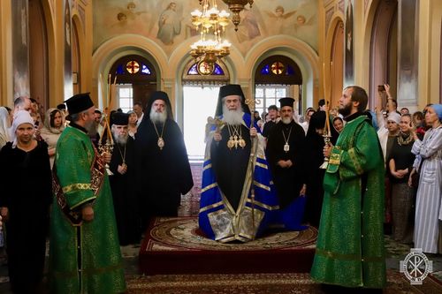 В Иерусалиме отметили главный праздник Русской духовной миссии