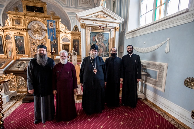Делегация Кипрской Православной Церкви посетила Санкт-Петербургскую духовную академию