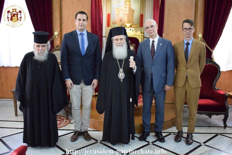 The Minister of Social Affairs of Hungary visits the Jerusalem Patriarchate