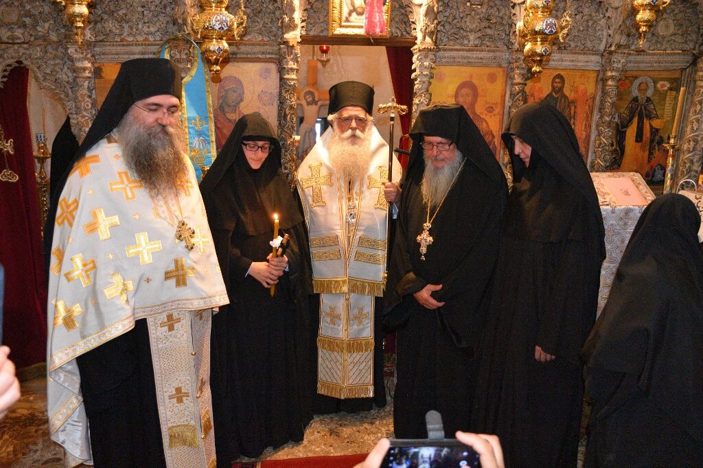 Κουρά νέας Μοναχής στην Ιερά Μονή Παναγίας Λαμπηδόνος