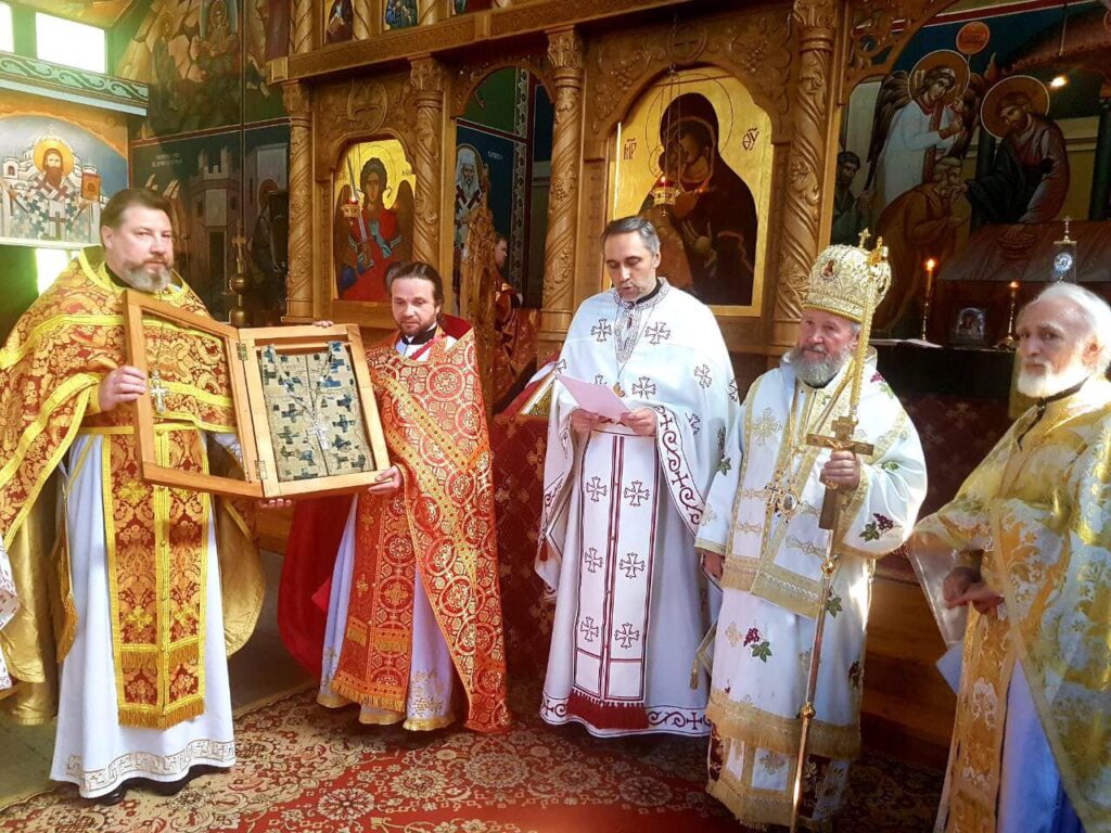 Το Πετραχήλι του Αγ. Σεραφείμ της Βίριτσα στο Γκέτεμποργκ της Σουηδίας