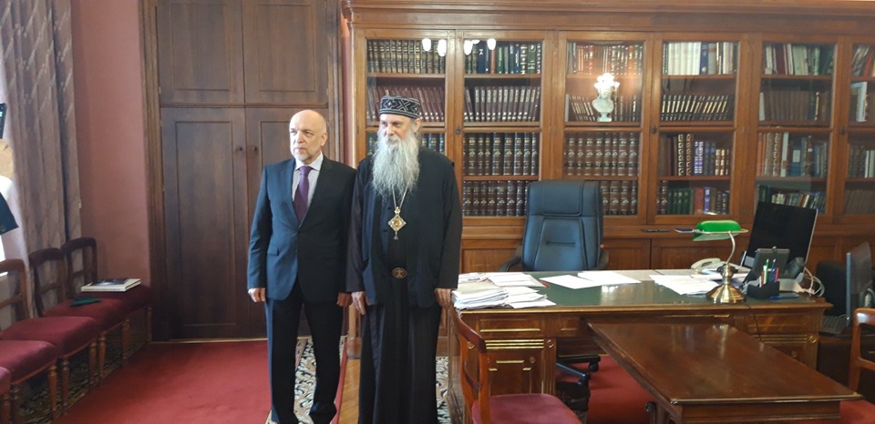 Владика славонски посетио Руску националну библиотеку