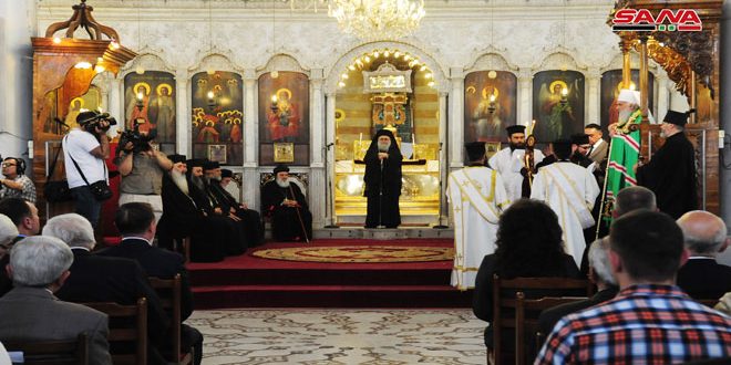 В Дамаске прошла совместная молитва патриархов за мир в Сирии