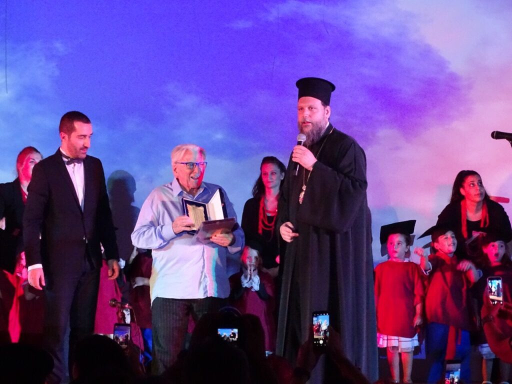 Ο Κώστας Βουτσάς στη Μητρόπολη Νέας Ιωνίας