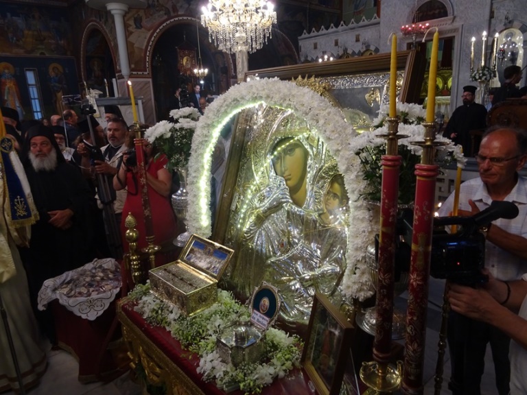 Η Ι.Μ. Κορίνθου για την υποδοχή της Αγίας Ζώνης