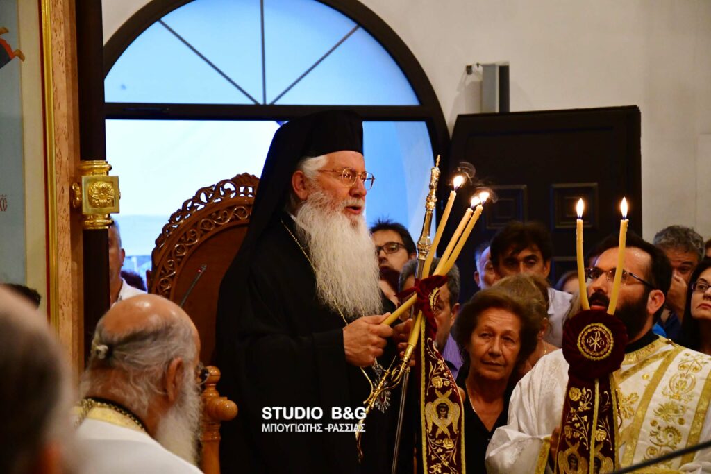 Πανηγυρικός Εσπερινός για τον Άγιο Λουκά στα Λευκάκια Ναυπλίου