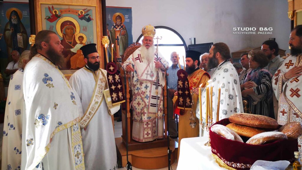 Ο Μητρ.Θηβών για τον Άγιο Λουκά στα Λευκάκια Ναυπλίου