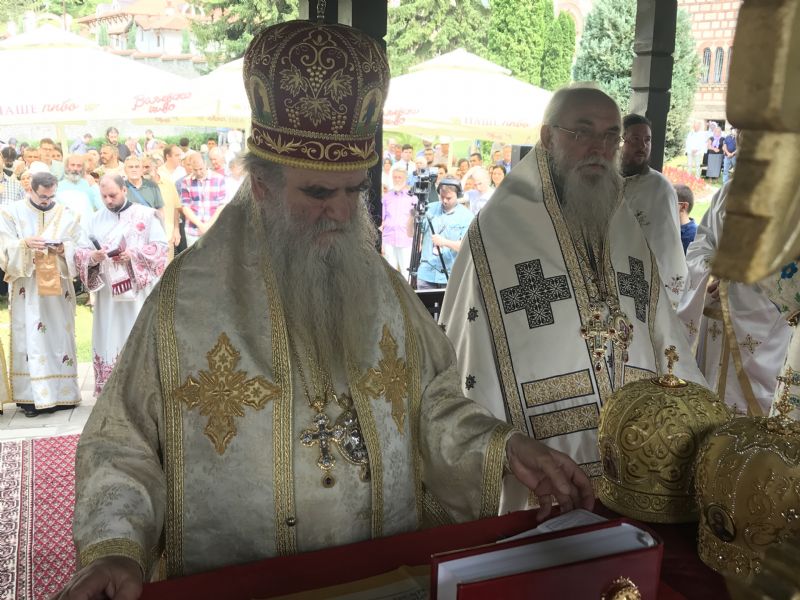 Молитвена прослава Светог Јустина у Манастиру Ћелије