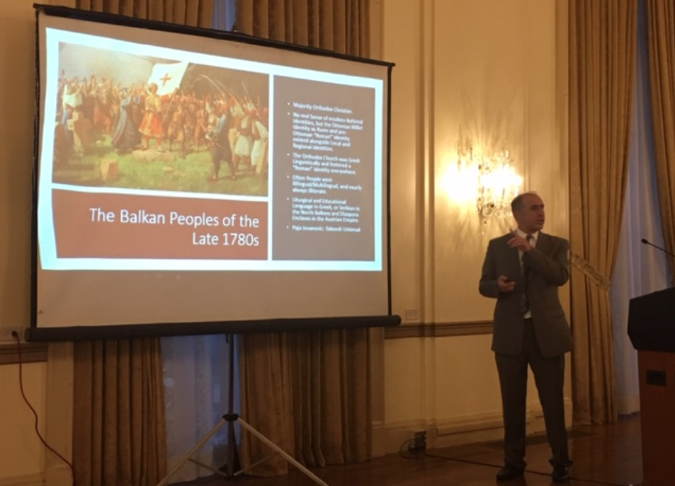 EMBCA Event Commemorates Rigas Feraios 221 Years after His Death