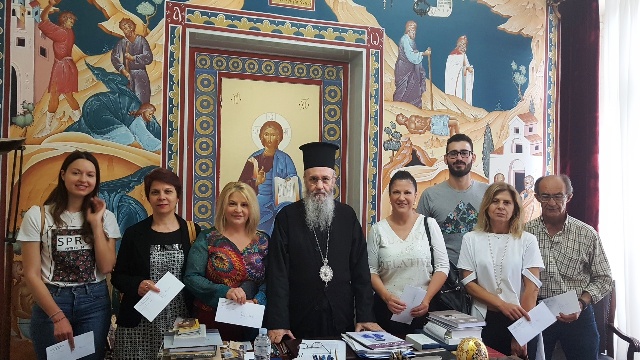 Ο Σεβασμιώτατος επήνεσε τους υποτρόφους “Ανδρέα Τσαρά”