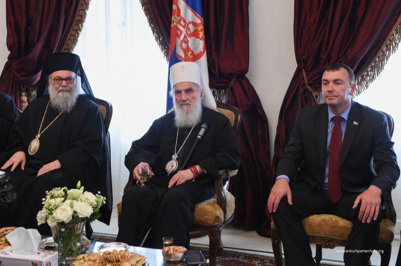 Στον Σέρβο Πρέσβη ο Πατρ. Ειρηναίος