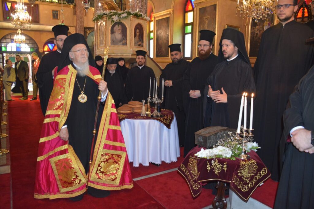 “Είμαστε χαρούμενοι για την έλευση του Ιερού λειψάνου”