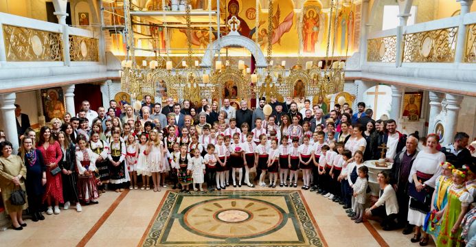 Дечија слава Светоуспенског храма у Цириху