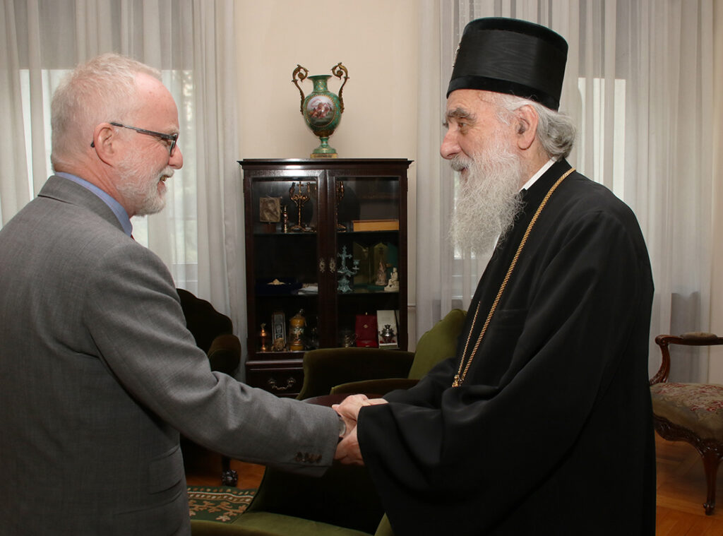Στον Πατριάρχη Σερβίας ο Βρετανός Πρέσβης