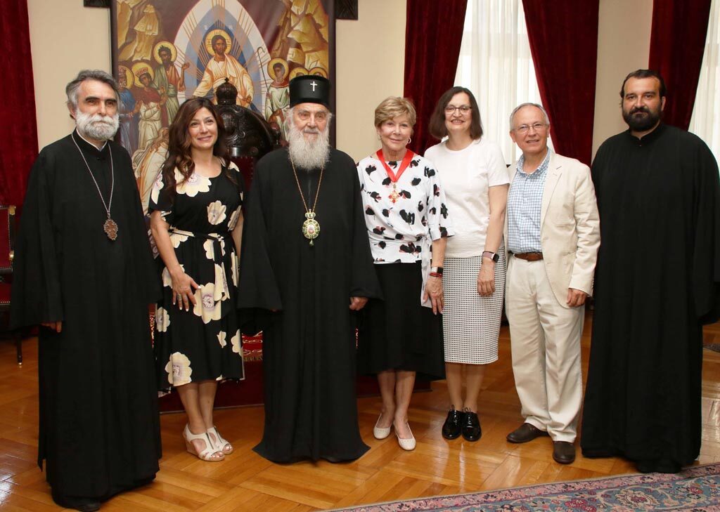 Додела ордена г-ђи Кети Фенслоу