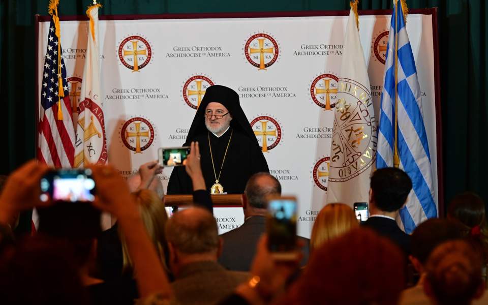 New Archbishop of America, Elpidophoros to be enthroned on Saturday