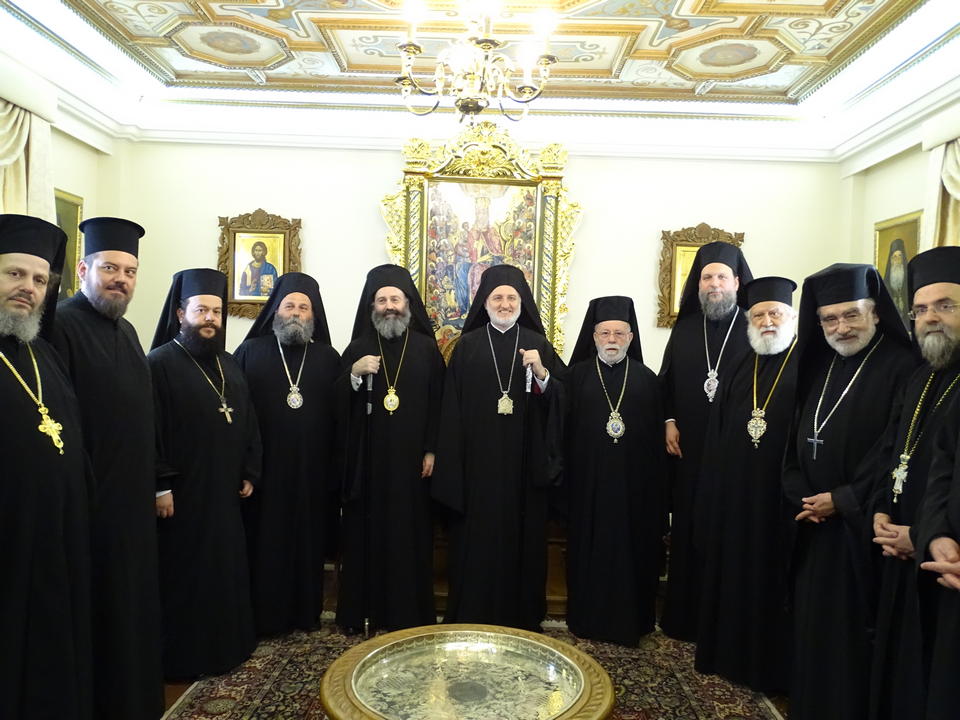 Στην Ι.Μ. Ν. Ιωνίας βρέθηκαν οι Αρχιεπίσκοποι Αμερικής και Αυστραλίας