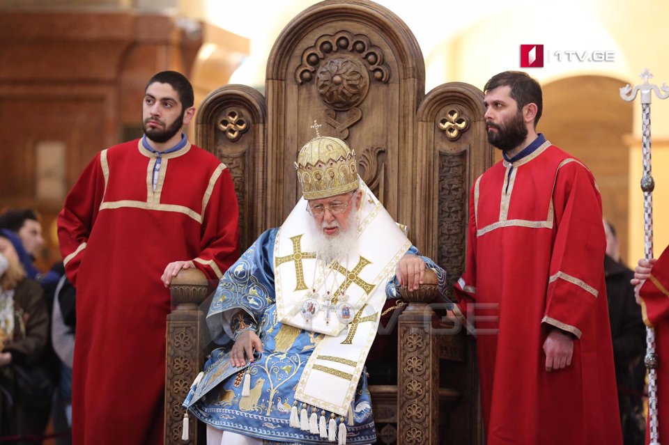 Илия II проведет первую службу в новом соборе Святой Нино в Бодбе