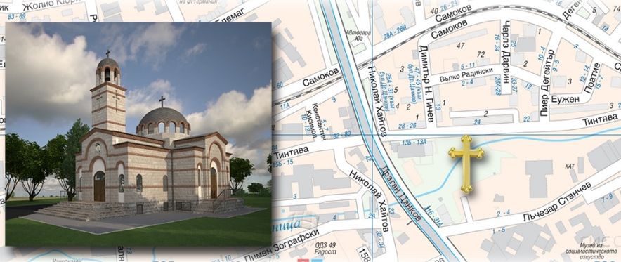 Първа копка за храм в столичния квартал „Изток“ на празника Възнесение