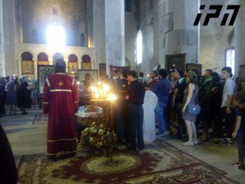 მეუფე კალისტრატე ბაგრატის ტაძარში დაკრძალეს