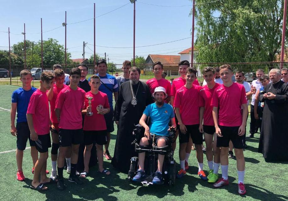 Mihai Neşu a fost alături de tinerii sportivi din Sânnicolau Român la competiţia care îi poartă numele