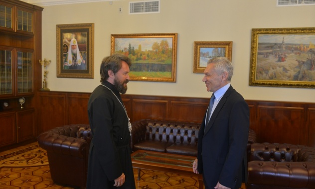 Με τον νέο Πρέσβη στη Σερβία συναντήθηκε ο Μητρ. Ιλαρίων