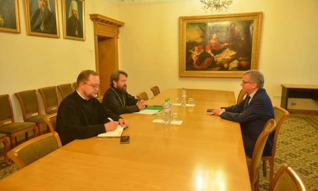 Στον Μητρ. Ιλαρίωνα ο Πρέσβης της Δανίας