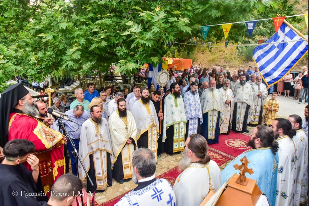 Θυρανοίξια νέου ναού στο Σοχό Θεσσαλονίκης