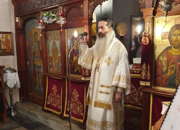 Στον Ι.Ν. Αγ. Αποστόλων Κανάρη ο Πρωτοσύγκελλος της Αρχιεπισκοπής Αθηνών