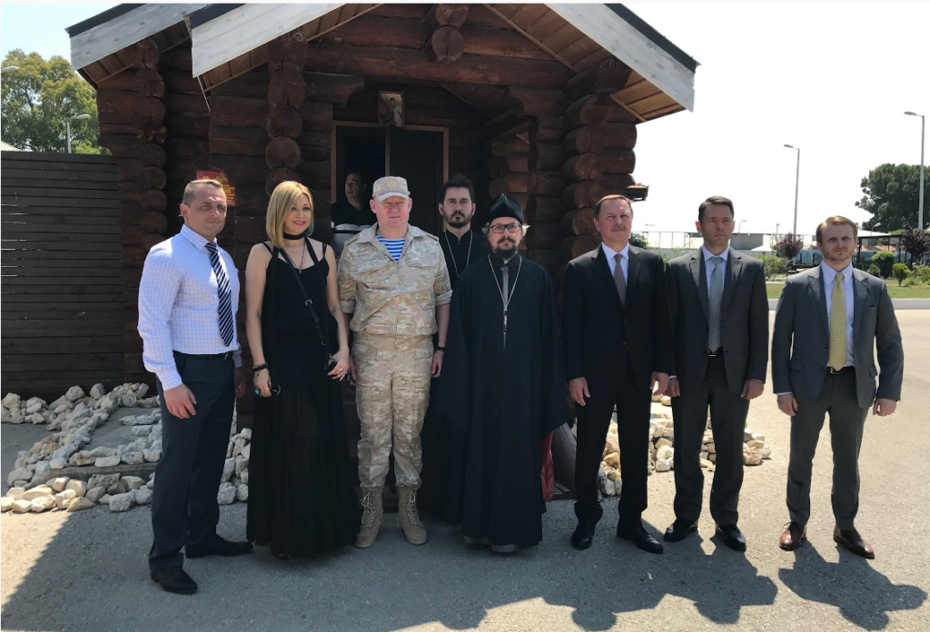 Представитель Патриарха Московского и всея Руси при Патриархе Антиохийском посетил российскую авиабазу Хмеймим