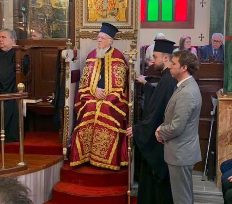 Ο Οικ. Πατριάρχης στον Ι.Ν. Αγ. Γεωργίου Μακροχωρίου