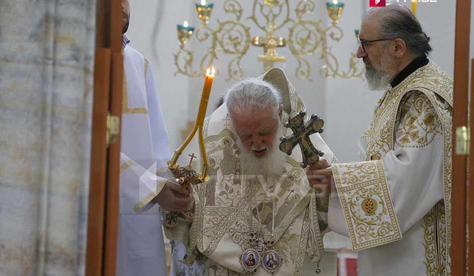 Catholicos-Patriarch of All Georgia Ilia II: Lord, we are thankful for giving us the opportunity to build a new church of St. Nino in Bodbe