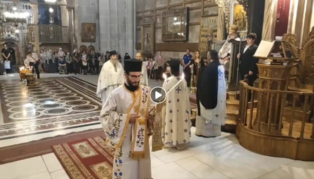 Η Απόδοσις του Πάσχα στον Ναό της Αναστάσεως