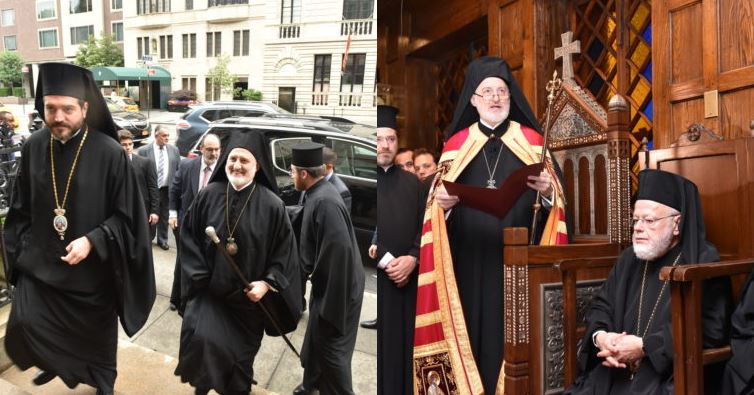 Αρχιεπίσκοπος Αμερικής κ. Ελπιδοφόρος: Δοξολογία στο παρεκκλήσι του Αποστόλου Παύλου