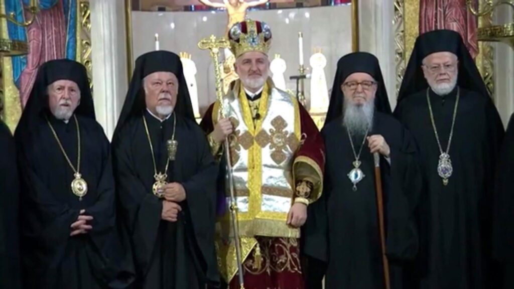 New Archbishop of America enthroned in resplendent ceremony