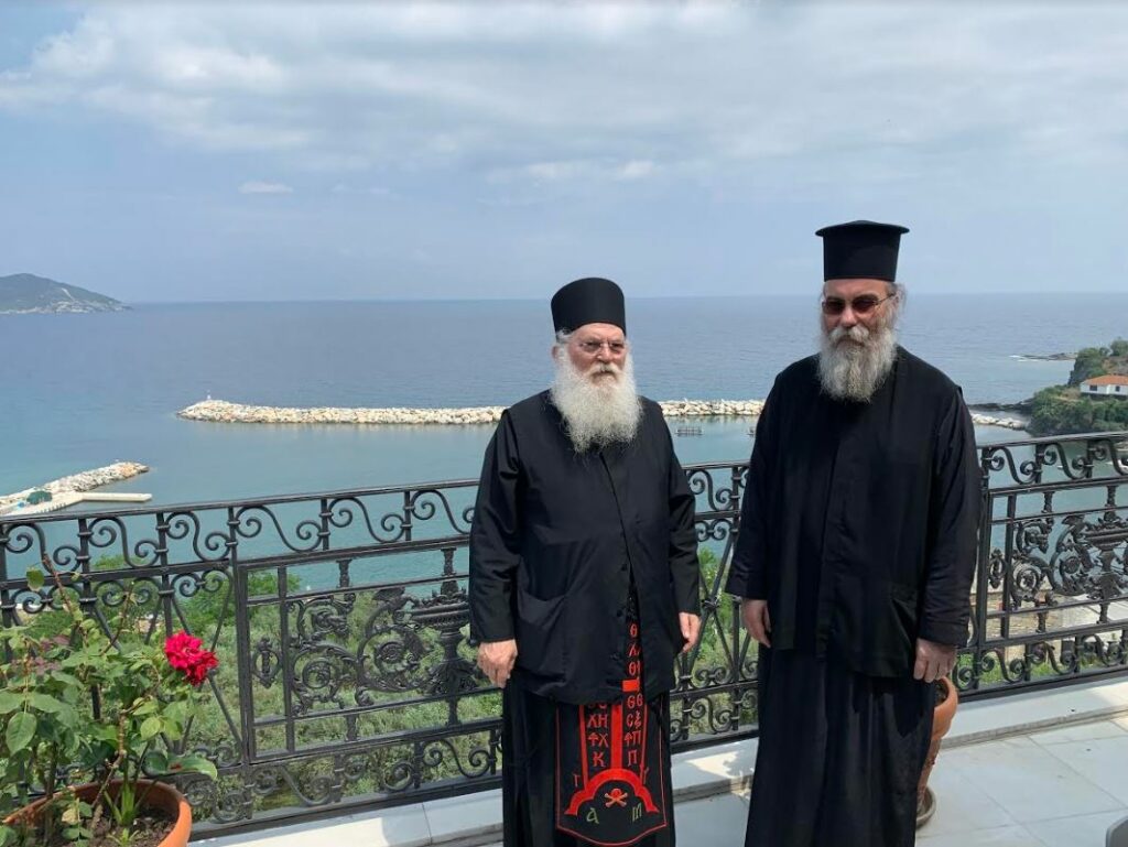 Ο Κισάμου Αμφιλόχιος στην Ι.Μ.Μ. Βατοπαιδίου