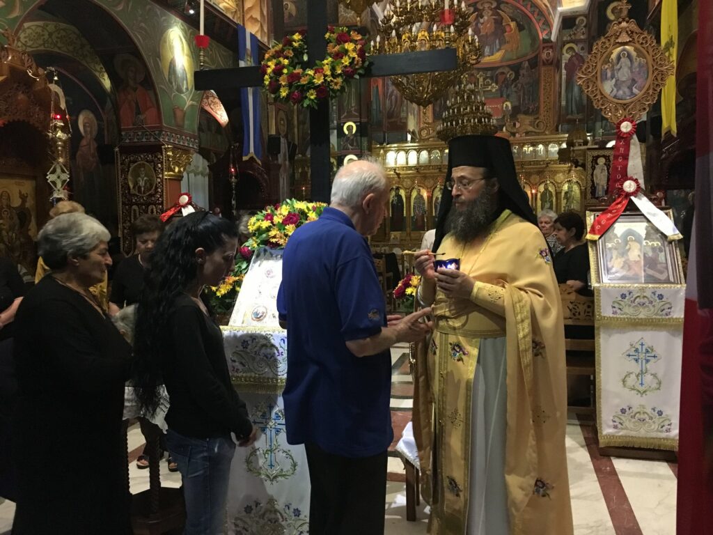 Η απόδοση του Πάσχα στον Άγιο Νικόλαο Πολιούχου Περάματος