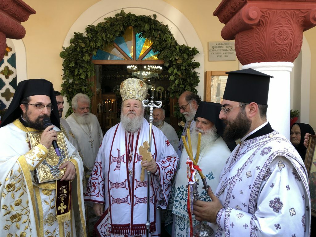 Πλήθος πιστών εόρτασαν την Ανάληψη στην Γεωργιούπολη Χανίων